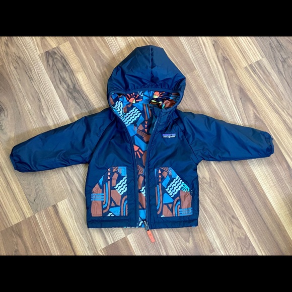 Patagonia Baby Reversible Down Jacket - Picture 2 of 3